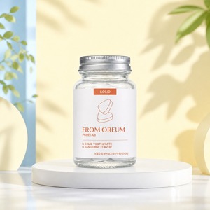 [FROM OREUM] Pasta de Dientes Sólida 60 Tabletas con Sabor a Mandarina de Jeju para la Rutina Diaria de Cuidado Bucal - Product Image 2