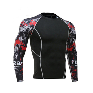 Servicio OEM, Ropa Deportiva para Hombre, Camiseta de Manga Larga con Protección UV, Logotipo Personalizado, Venta en Línea, Camiseta de Alta Calidad con Protección UV y OEM - Product Image 4