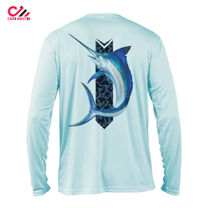 New Fashion <b>Top</b> Quality <b>Long</b> <b>Sleeve</b> Fishing Shirts Wholesale Custom Made Wholesale Men Fishing Shirts With Low MOQ - Product Image 2