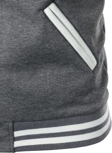 Nouvelle arrivée, veste de baseball pour homme, design tendance 2025, rouge vin, coupe ajustée, veste universitaire pour homme - Product Image 4