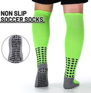 Anti Slip <b>Grip</b> Soccer <b>Socks</b> Breathable Crew Athletic <b>Socks</b> Custom Logo Sports <b>Socks</b> for Men Teens - Product Image 5