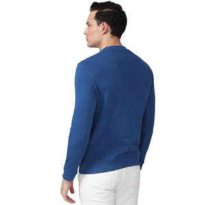 320g Spring Loose <b>Fit</b> Hoodless Crew Neck Sweatshirt, Custom Embroidered Logo Printed T-Shirt, Unisex Sports Shirt Printed - Product Image 3