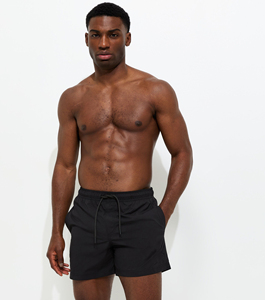 Shorts Cargo Décontractés d'Été pour Hommes en Coton Tricoté Uni, Coupe Ample, Respirants, Mi-Longs avec Cordon de Serrage - Product Image 5