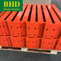 Système de rayonnage cantilever en acier à forte capacité de charge BHD, 5 niveaux, rayonnage à palettes standard américain, certifié RMI, galvanisé