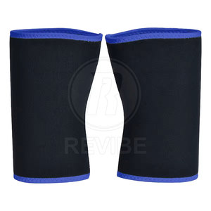 Advanced Breathable Flexible Support Nylon/Polyester Unisex <b>Knee</b> Sleeves for Strength Training and Fitness - Product Image 4