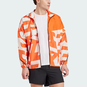 New Design 2026 Mens Custom Printed Windbreaker <b>Jacket</b> <b>Lightweight</b> Outdoor Windproof Zip Up Sports <b>Running</b> <b>Jacket</b> Wholesale - Product Image 2