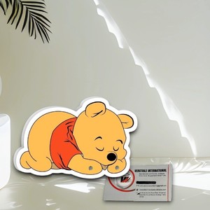 Trendy Bear Holding <b>Balloons</b> Acrylic Lash Tiles Plate Magnetic Lash Making Tile Custom Logo Color Flower Circle Beauty Tools - Product Image 4