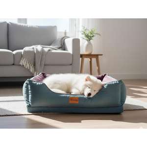 Cuccia per Animali Domestici Yommy Comoda e Confortevole con Base in Schiuma ad Alta Densità, Design Avvolgente e Imbottito per Cani - Product Image 4