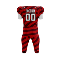 Uniforme de football américain personnalisé, design sublimé, logo de l'équipe, maillot de football avec protections intégrées, pantalon, kit pour jeunes et adultes