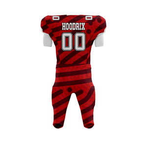 Custom American Football Uniform Design Sublimated Logo Team Football Jersey with Integrated <b>Pads</b> <b>Pants</b> Youth & Adult kit - Product Image 4