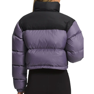 Wholesale Rate <b>Cropped</b> <b>Puffer</b> <b>Jacket</b> Latest Style Hot Selling Material Women with Fully Customized Clothing Manufacturer Custom - Product Image 2