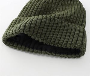 Connectyle Fleece Lined Cuffed Cap Beanie <b>Hat</b> for Men <b>Women</b> Knitted <b>Winter</b> 6-Panel Solid Pattern Warm - Product Image 4