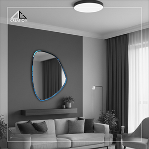 Minimalist Stainless Steel PVD Coated <b>Frame</b> <b>Mirror</b> with Easy to install and maintain for bathrooms, dressing rooms - Product Image 2