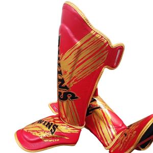 Protector de Espinillas Personalizado para Gemelos, de Alta Calidad, con Logotipo Personalizado, Protector de Espinillas de Cuero Profesional para Adultos, para Boxeo - Product Image 4