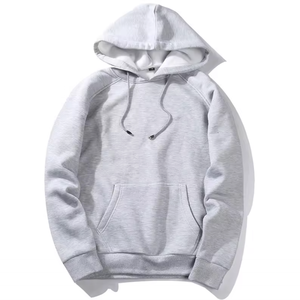 Custom Printed 100% Cotton Seamless Pullover Hoodie Sweatshirt Breathable Quick Dry Women's Ribbed 280g Fitness Wear Pakistan - Product Image 3