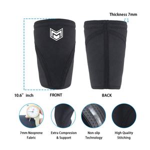 Genouillère en néoprène Performance de 5mm et 7mm personnalisée unisexe Genouillère d'haltérophilie de musculation Logo personnalisé - Product Image 3
