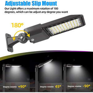 โคมไฟ LED แบบ Smart Ready สำหรับพื้นที่ส่องสว่างชนิด Shoebox พร้อมเต้ารับ NEMA สำหรับไฟส่องสว่างโครงสร้างพื้นฐานสาธารณะ - Product Image 3