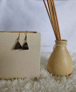 Moderne élégant 2024 Vintage résine boucles d'oreilles femmes mode avant artisanat cadeaux Thanksgiving Occasions avec modèle Unique - Product Image 4