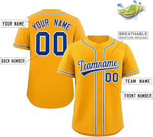 Vêtements de sport, maillot de baseball uni, maillot de baseball à séchage rapide, coupe ample, maillot de baseball pour homme/femme - Product Image 6