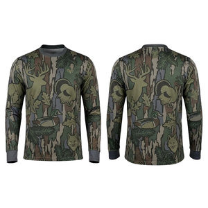 Camisa de Caza de Camuflaje de Algodón Impermeable de Primera Calidad, Manga Larga, Equipo de Caza con Arco, Tendencia del Mercado Mayorista de EE. UU. y Europa - Product Image 1
