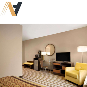 Premium Super 8 Hotel Furniture Set - MDF/HPL Casegoods para aplicaciones de habitaciones-Fábrica de Vietnam para proyectos de exportación - Product Image 2