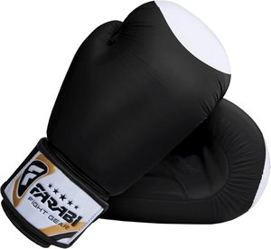 Guantes de Boxeo Profesionales Farabi de Cuero Genuino con Agarre Personalizado, Antideslizantes y Ligeros para Entrenamiento de MMA y Muay Thai - Product Image 2