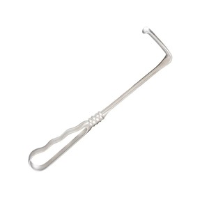 Rétracteur Richardson 24 cm en acier inoxydable orthopédique, instrument chirurgical manuel réutilisable pour la rétraction des tissus profonds, Hermann - Product Image 2