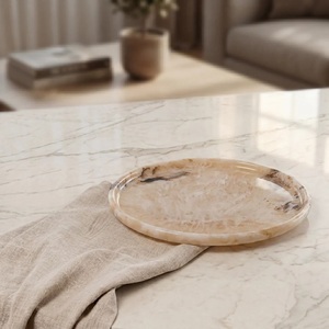 <b>Small</b> Resin Serving Platter Handmade Decorative Epoxy Resin <b>Tray</b> for Home & Table Decor - Product Image 4