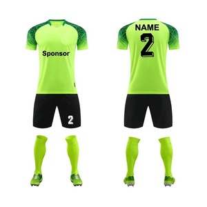 GAF Custom Thailand <b>Soccer</b> Team Jersey Blank 100% Polyester Breathable Plus Size Quick Dry Men's Crew Neck Summer 3D Embroidery - Product Image 4