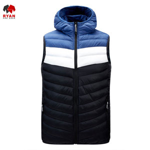 Chalecos Acolchados Ryan Pro Gear de Diseño Personalizado para Hombre, Relleno de Poliéster, Tela Cómoda con Diseño de Panel con Logotipo Personalizado - Product Image 1