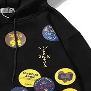 Nouveauté en promotion : Sweat-shirts à capuche pour hommes avec impression en relief, style basique en coton mélangé, respirants et au design unique - Product Image 5