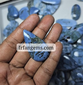 High Quality <b>Blue</b> <b>Opal</b> Moss Cabochon Wholesale Price Lot 100%Natural <b>Blue</b> <b>Opal</b> Mix Shape Jewelry Making Stone <b>Opal</b> Moss Crystal - Product Image 2