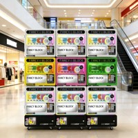 Distributeur automatique de pièces et de billets personnalisé 110V UL pour kiosque de centre commercial, machine de jeu d'arcade, distributeur Gacha, distributeur de capsules de jouets