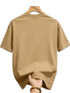 Heavyweight 230g 100% Pure Cotton Men's T-Shirt Minimalist Design Basic Style Pure Cotton Top Suitable for Daily Summer Wear - Product Image 4