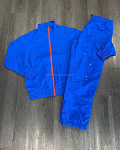 Conjunto Deportivo Casual de Algodón para Hombre, Marca de Alta Gama, con Sudadera con Cierre de Cremallera y Pantalones Gruesos, Resistente al Viento, para Otoño - Product Image 1