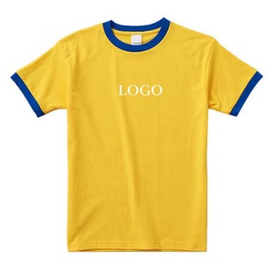 Light <b>Weight</b> Custom Design T shirt Custom Logo Printing T Shirt Round Neck <b>Blank</b> Short Sleeve 100% Cotton Plain Men T Shirt - Product Image 2