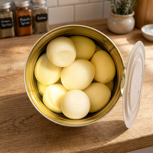 Proveedor de Vietnam, Huevos de Codorniz Enlatados, Pelados, Cocidos y en Salmuera, Origen Vietnam, Agua Salada Natural, Seguros para Exportación, 3 Años de Vida Útil - Product Image 1