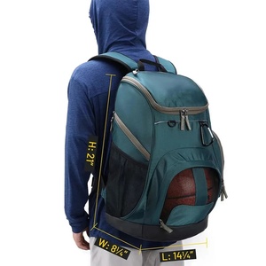 Sac à dos de sport unisexe personnalisable en Oxford tactique imperméable 25L avec bandoulière et fermeture éclair, sac de basketball - Product Image 6