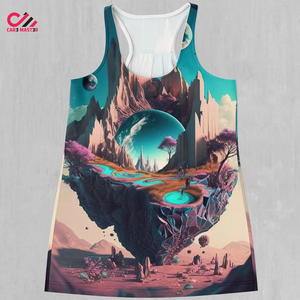 Camiseta sin mangas para mujer CARE MASTER, material suave y agradable para la piel, empaque personalizable, camiseta deportiva para mujer - Product Image 3