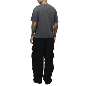 Camiseta Vintage Lavada para Hombre, de Algodón, Corte Holgado, con Estampado Gráfico, Estilo Urbano, Impresión Premium para Producción de Marca - Product Image 2