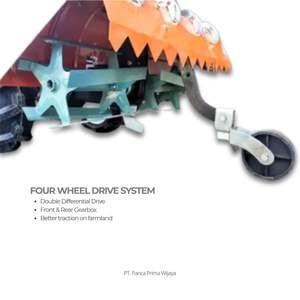 Cultivateur rotatif à essence SAAM 5,5 HP de haute qualité MT170 |   Mini motoculteur 4x4, largeur de travail 70 cm, profondeur de travail 15-25 cm, motoculteur haute performance - Product Image 3