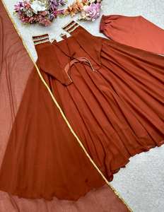 Lanzamiento del Nuevo Conjunto de Pantalón y Dupatta de Georgette con Diseño Elegante para Fiestas - Product Image 5