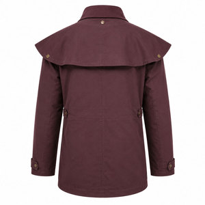 Manteau long en toile cirée australienne imperméable pour homme, accessoires de mode, vêtements d'équitation, vente en gros - Product Image 2