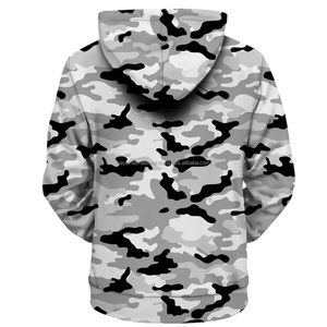 Nuevo OEM bajo MOQ al por mayor camuflaje de alta calidad impresión por sublimación unisex talla grande Sudadera con capucha - Product Image 6