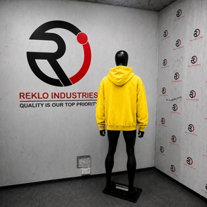 Sudadera con capucha amarilla para hombre, con cremallera, de forro polar, estilo oversize, informal, de color liso, con bolsillos, manga regular, para otoño, corte relajado - Product Image 4
