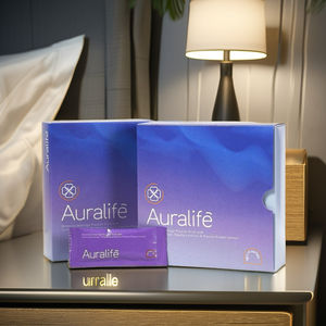 Auralife Relaxation Sleep, Extracto de Hoja de Maíz Maizinol, L-Teanina, Rhodiola Adaptógeno en Sobres, 4 para el Estrés, Calma y Equilibrio - Product Image 2