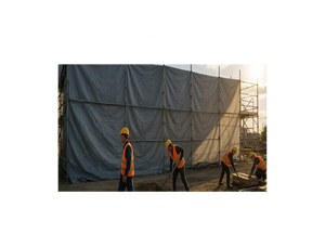 Bâche de protection pour béton 300 GSM - Product Image 4
