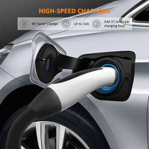 Chargeur EV portable certifié CE, câble TPU de 5 m, 7 kW, 32 ampères, prise Nacs UK, station de charge rapide, mode 2 - Product Image 4