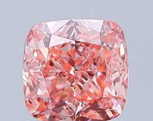 เพชรแฟนซีสีชมพูทรงคุชชั่น 2.01 กะรัต ผลิตในห้องปฏิบัติการ ด้วยวิธี HPHT CVD สำหรับทำเครื่องประดับ เช่น แหวน ต่างหู จี้ - Product Image 4