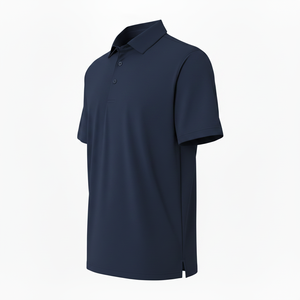 Camisas Polo Personalizadas con Logotipo 100% Algodón para Hombre, Manga Corta, Secado Rápido, para Golf y Deportes al Aire Libre, con Bolsillo y Cuello con Botones - Product Image 3